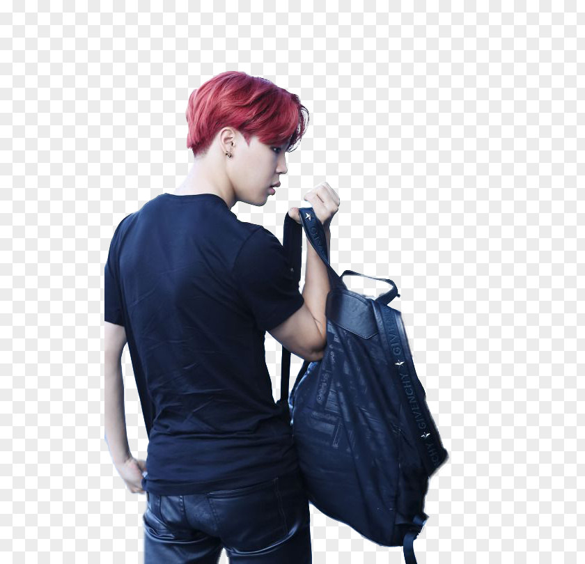 Jimin Bts BTS Red Hair Dope PNG