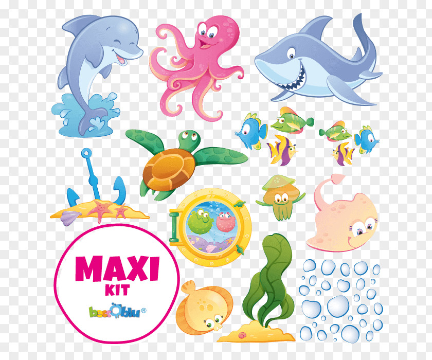 Sea Sticker Wall Decal Parede Illustration PNG