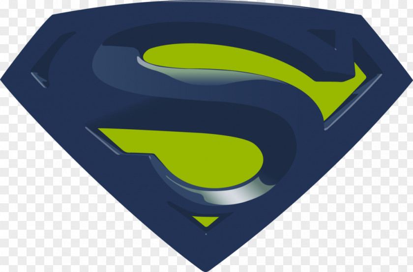 Superman Logo Red/Superman Blue Blue-green PNG