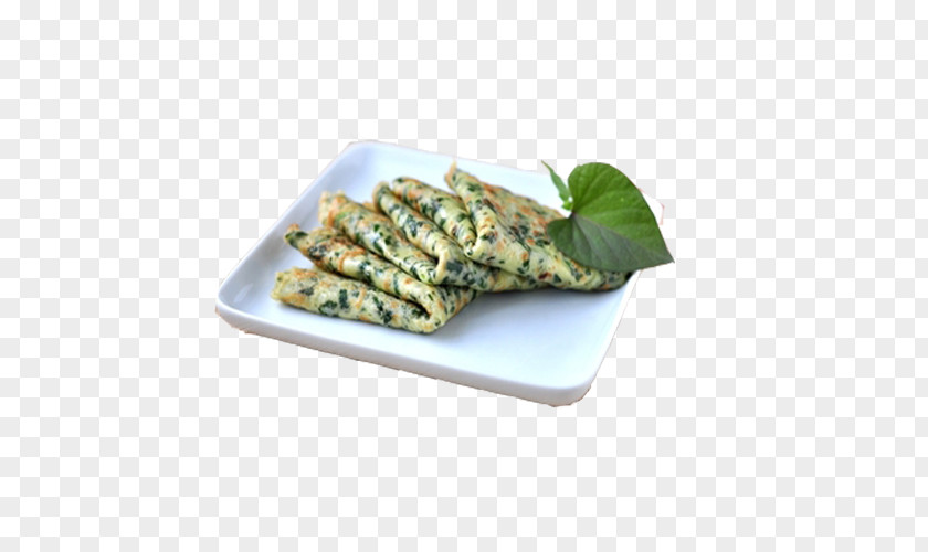 Sweet Potato Leaf Cake Jianbing Jeon Vegetable PNG