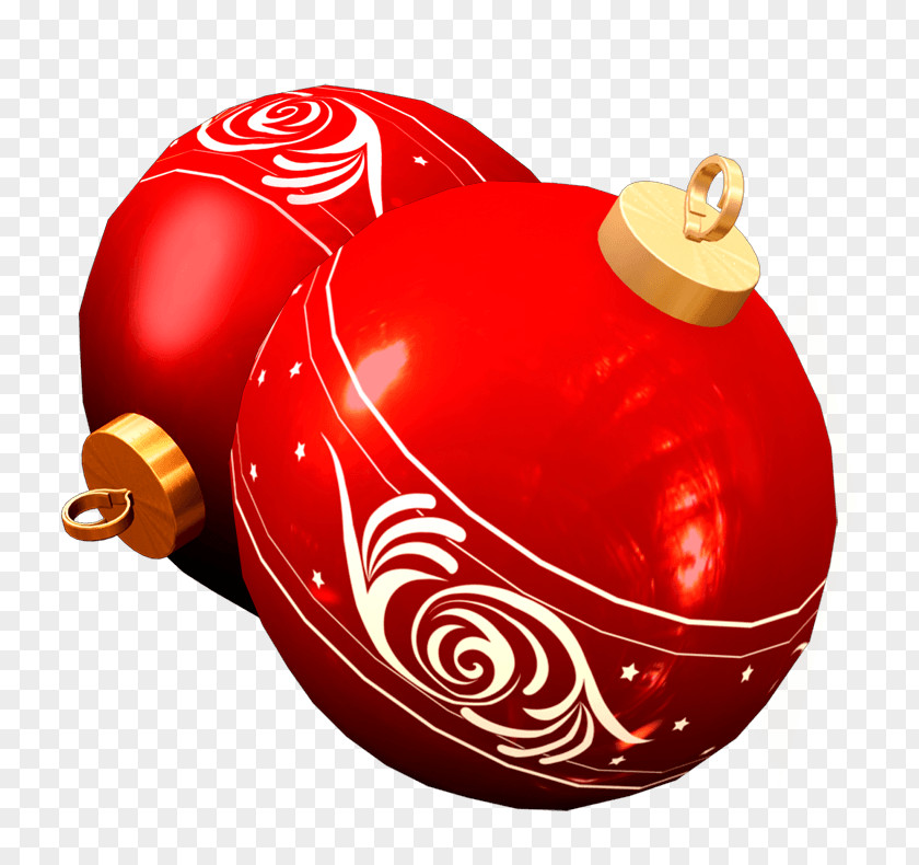Christmas Balls Ornament Clip Art PNG