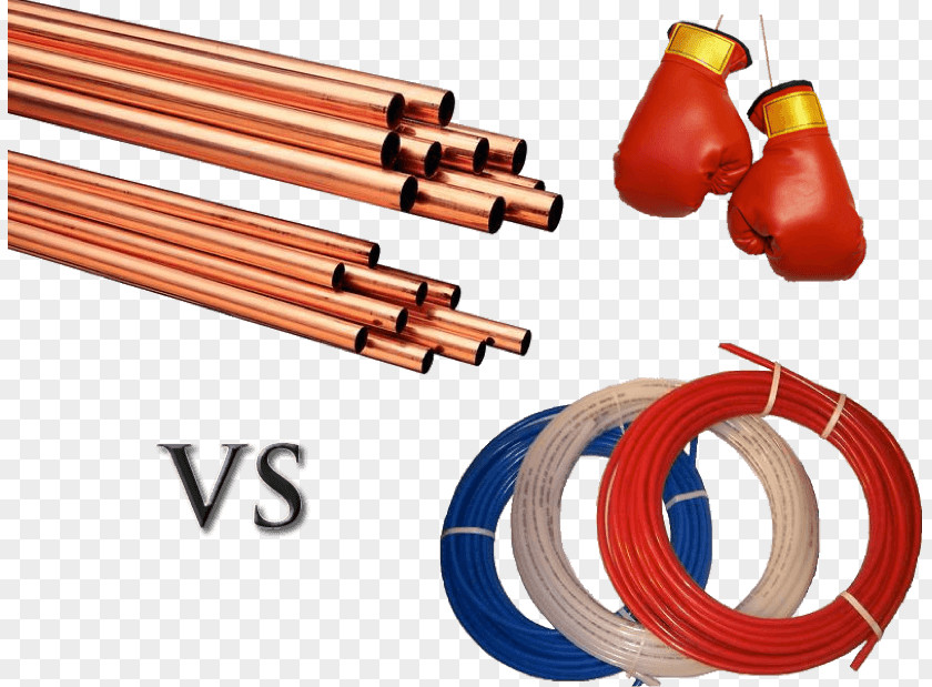 Cross-linked Polyethylene Copper Tubing Pipe Piping And Plumbing Fitting Repiping PNG