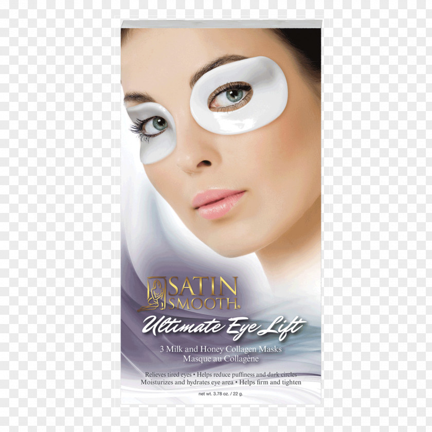 Mask Eye Facial Collagen Moisturizer PNG