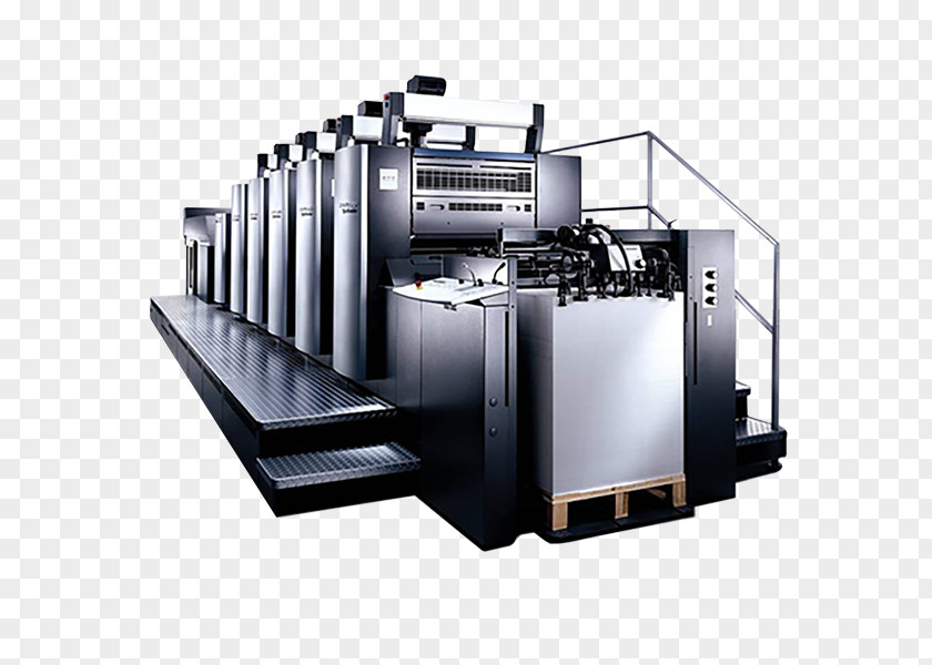 Printing Press Heidelberger Druckmaschinen Printer Offset PNG
