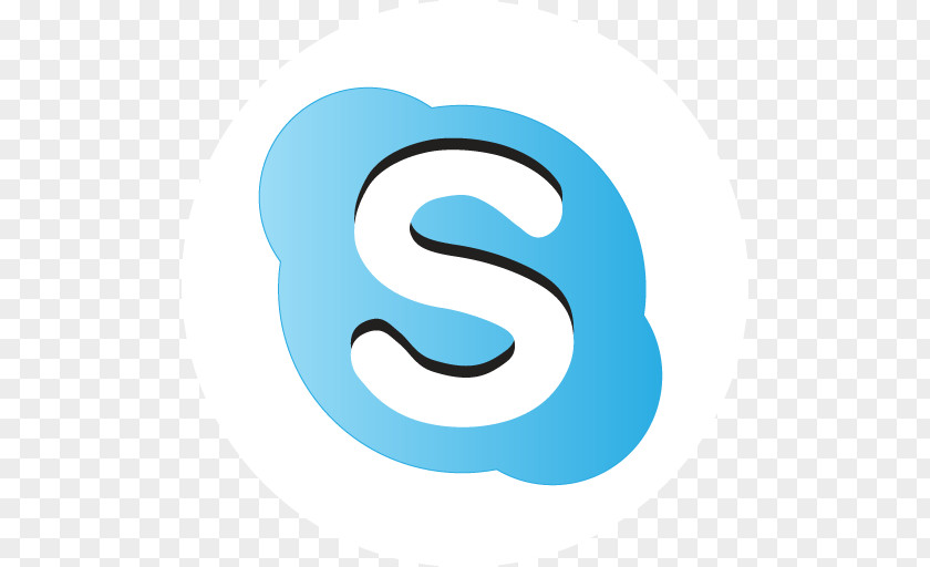 Skype Download Symbol PNG