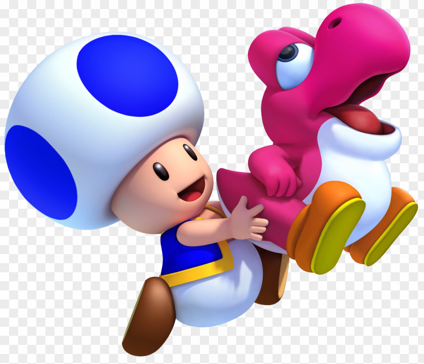 Yoshi New Super Mario Bros. U Wii Toad PNG