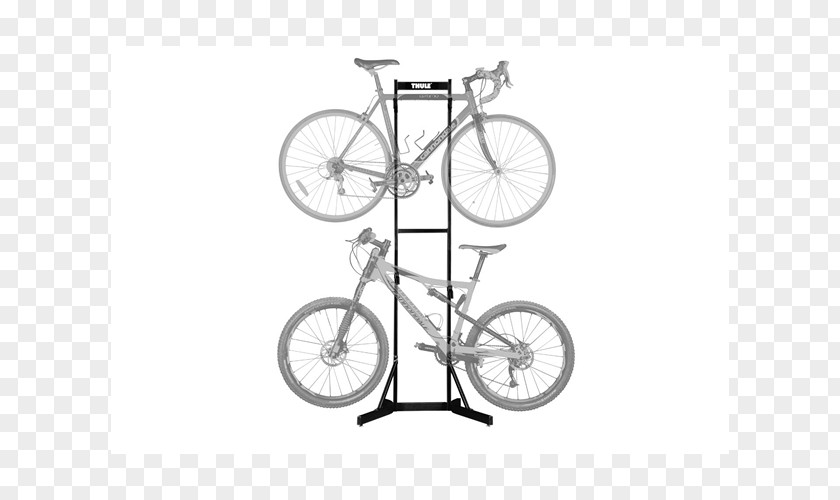 Bicycle Carrier Parking Rack Thule Group PNG