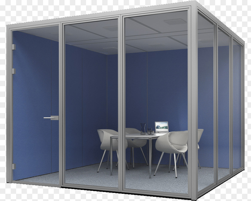 Blue Cube Communication Shade Concentration Shed Culture PNG