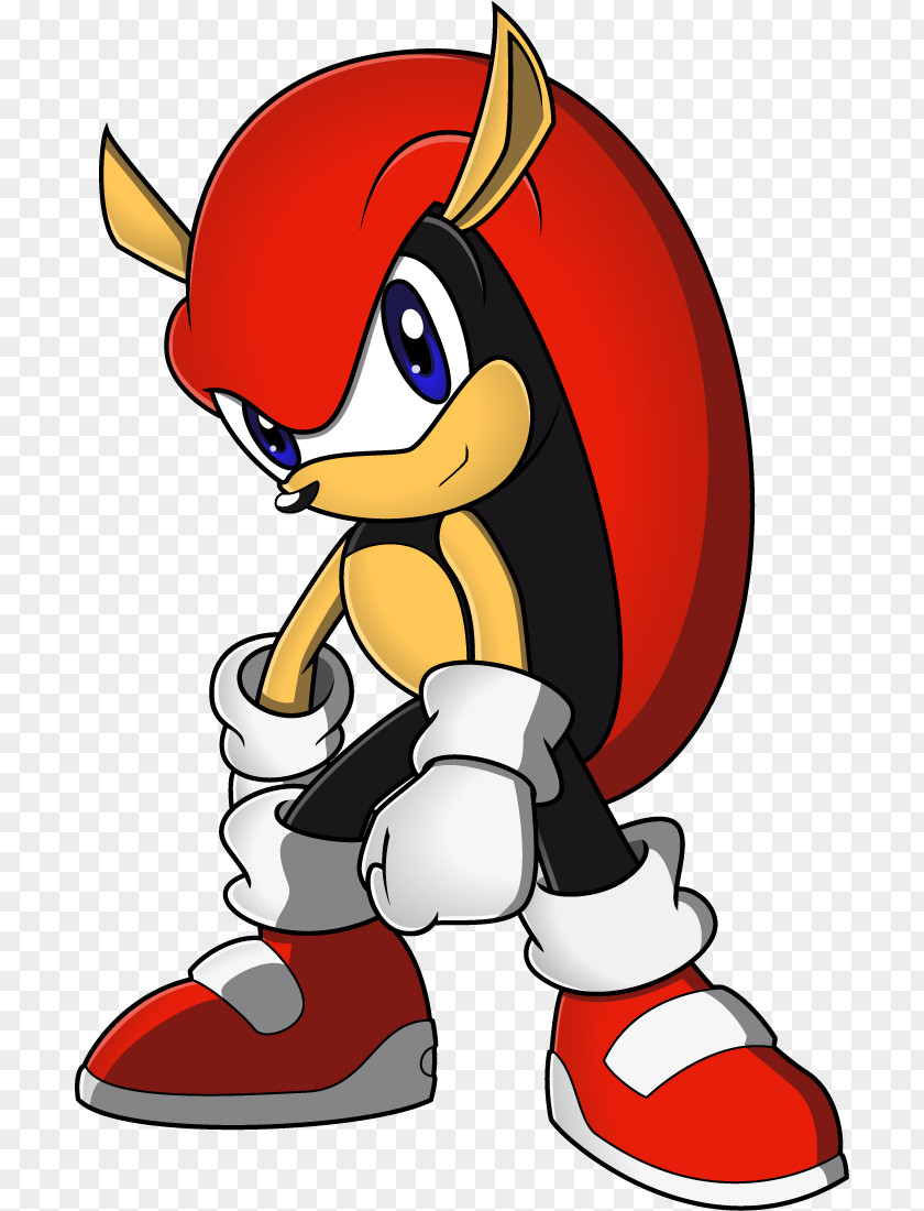 Mighty The Armadillo Sonic Hedgehog Advance Silver PNG