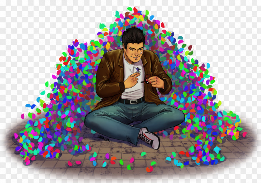 Shenmue Ryo Hazuki Video Game Gashapon Art PNG