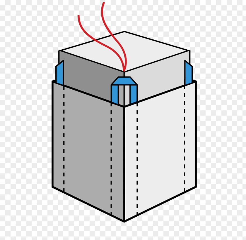 Skirt Styles Flexible Intermediate Bulk Container Cargo Bag Box PNG