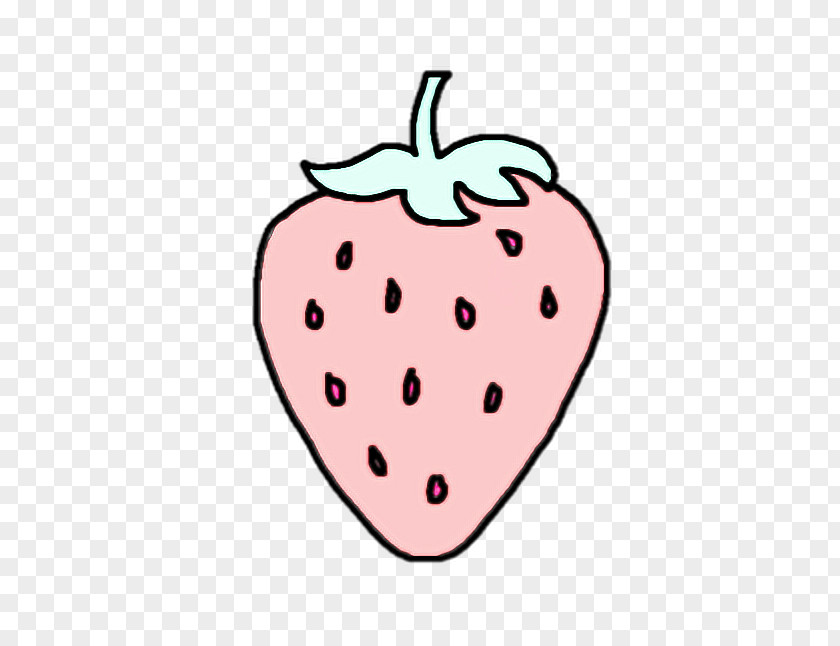 Strawberry Sundae Pastel Clip Art Drawing PNG