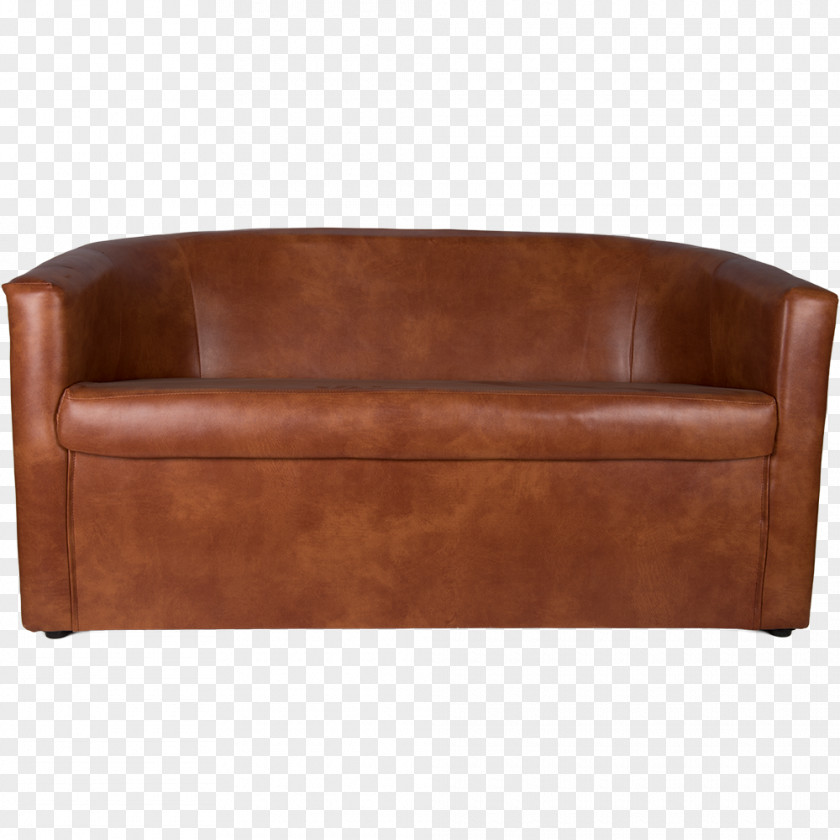 Angle Club Chair Loveseat Leather PNG