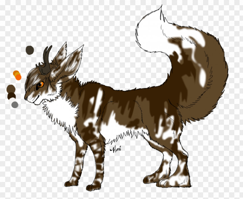 Cat Deer Jackalope Horse Art PNG