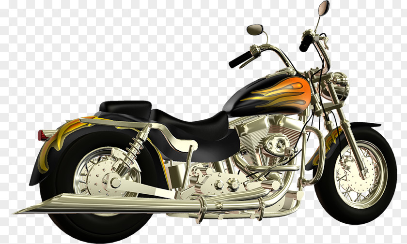 Chopper Motorcycle Accessories Car Cruiser Exhaust System PNG