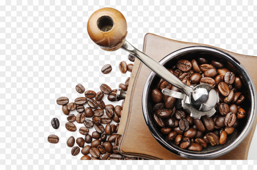 Coffee Grinder Bean Espresso Tea Cafe PNG