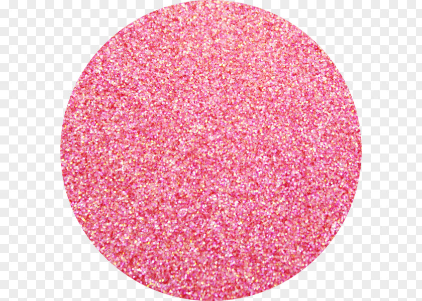Collection Petals Glitter Magenta Circle Pink M PNG