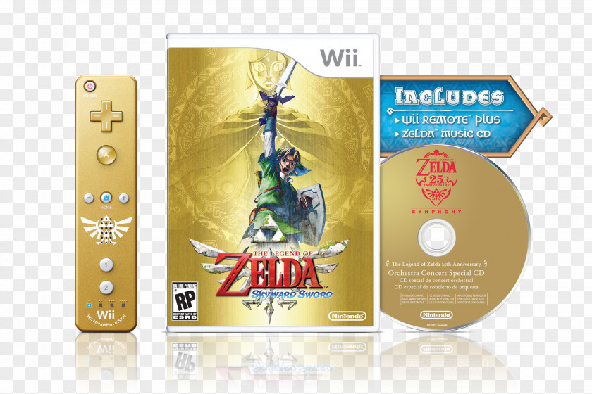 The Legend Of Zelda: Skyward Sword Breath Wild Wii Collector's Edition PNG