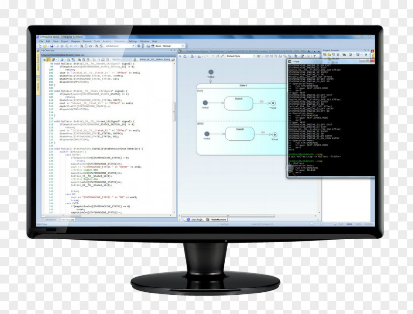 Execution Enterprise Architect Computer Monitors Software Sparx Systems Unified Modeling Language PNG