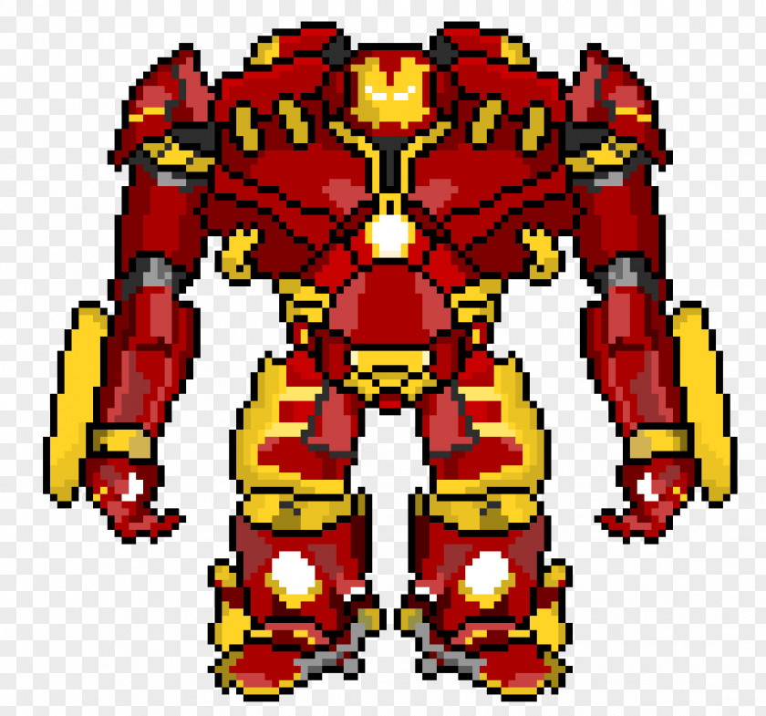 Iron Man Hulkbusters Edwin Jarvis Pixel Art PNG