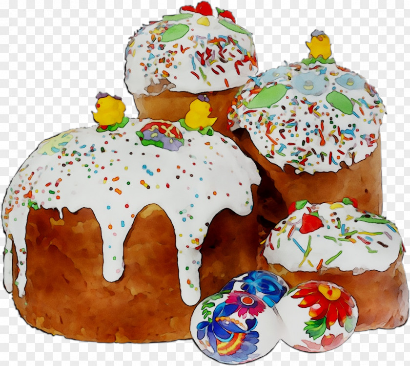Kulich Paskha Easter Frosting & Icing Bread PNG