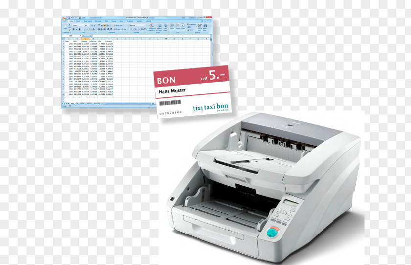 Lettershop Image Scanner Canon P208 Portable A4 Ii 1.022 Kg ImageFormula DR-G1130 Document PNG