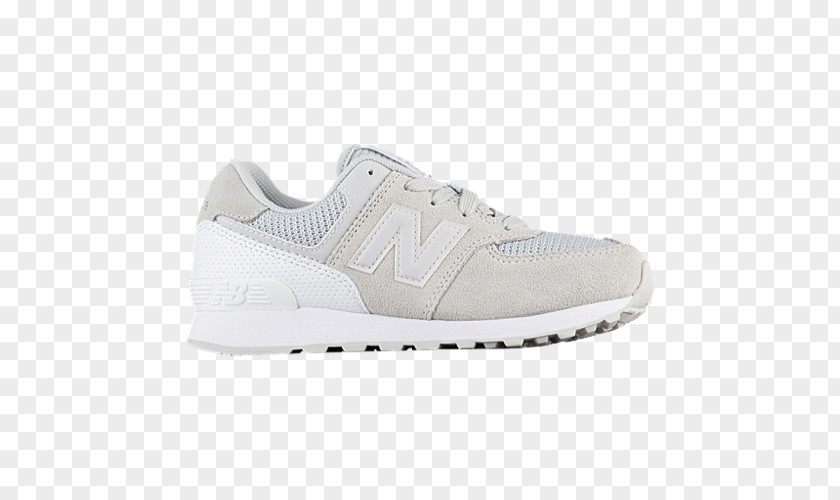 New Balance White Shoes For Women 574 Men's Size Sports Footwear PNG