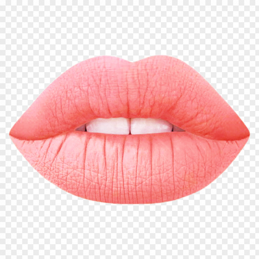 Peach Material Property Lips Cartoon PNG