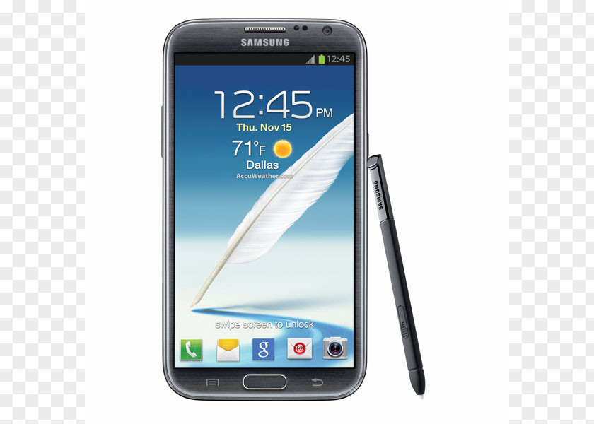 Samsung Galaxy Note II S7 Telephone Android PNG