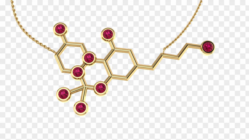 Silver Necklace Tetrahydrocannabinol Dopaminergic Jewellery Gold PNG