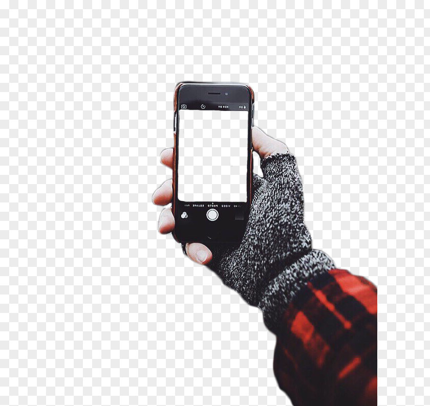 Hand With Camera Telephone IPhone 5 Button PNG