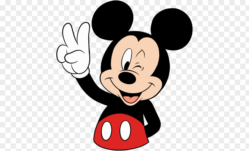 Mickey Mouse Minnie Sticker The Walt Disney Company Wall Decal PNG