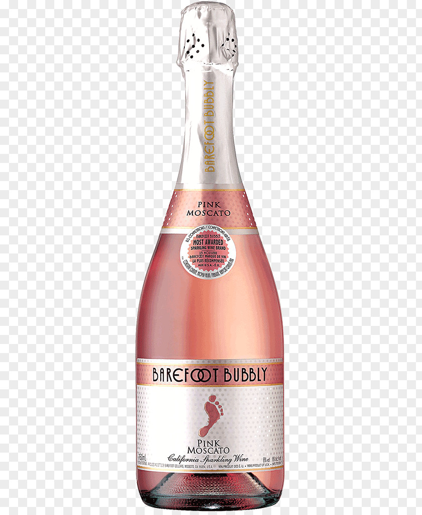Organic Pomegranate Sparkling Wine Champagne Muscat Moscato D'Asti PNG