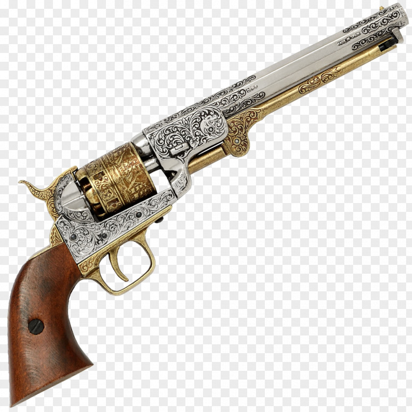 United States Colt Dragoon Revolver 1851 Navy Caliber PNG