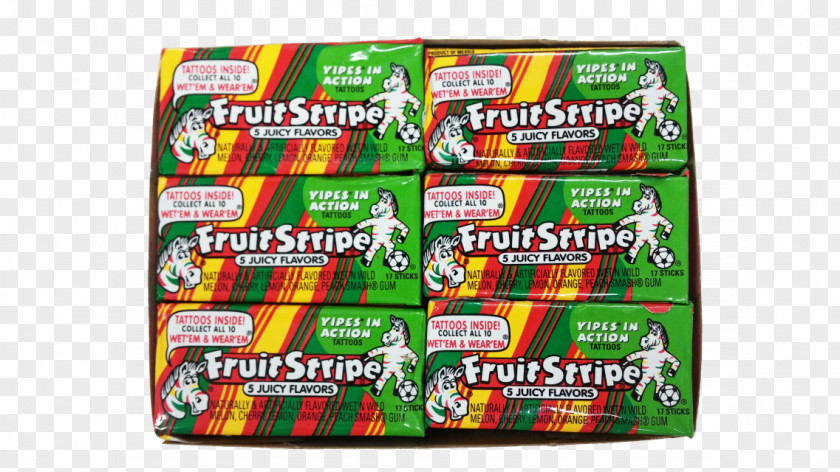Fruit Stripe Chewing Gum Vegetarian Cuisine 0 PNG