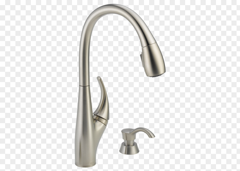 Kitchen Accessories Tap Sink Stainless Steel Soap Dispenser PNG