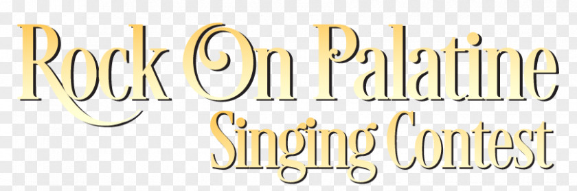 Palatine Logo Brand Font PNG Font, singer contest clipart PNG