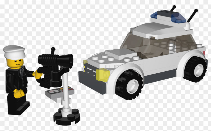 Police Car Motor Vehicle Toy LEGO PNG