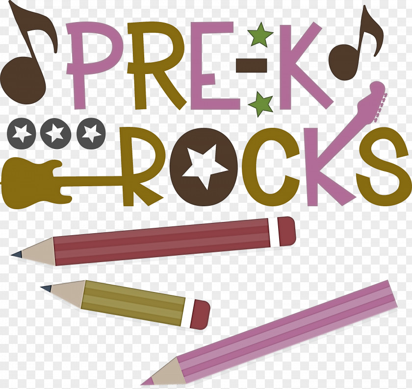 PRE K Rocks Pre Kindergarten PNG