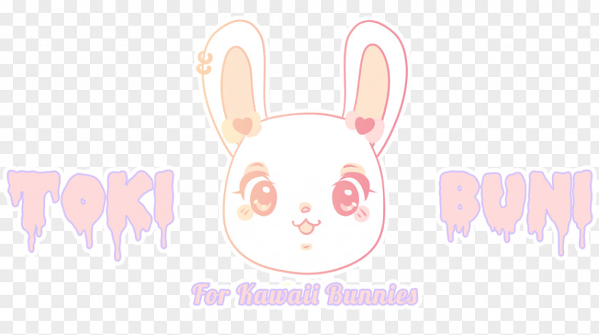 Rabbit Easter Bunny Logo Brand Font PNG