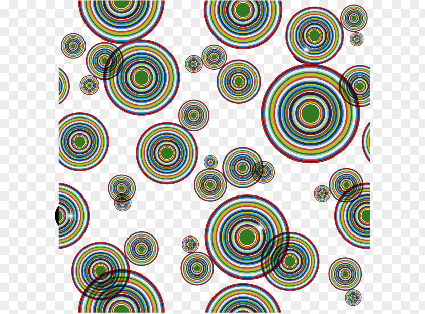 Abstract Circle Background Pattern PNG