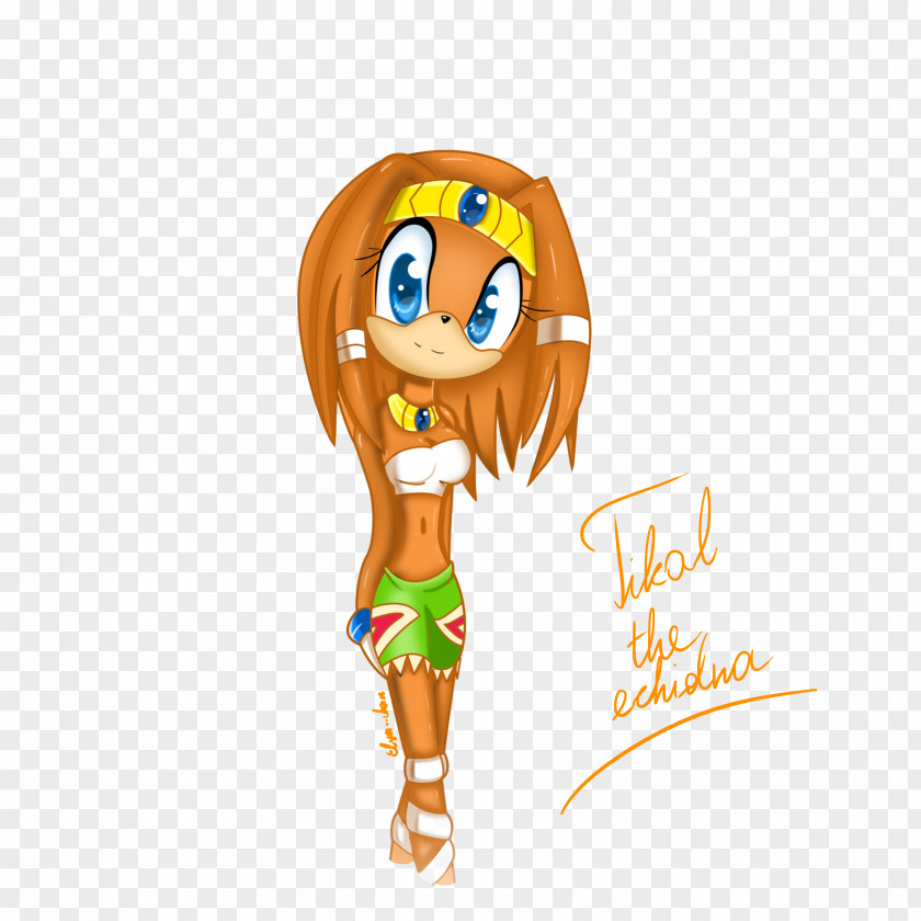 Echidna Tikal Knuckles The Mammal Art PNG