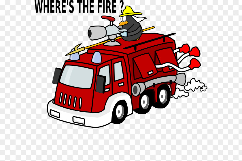 Firefighter Fire Engine Department Station Clip Art PNG