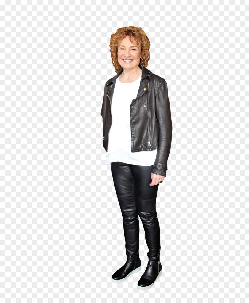 Hanna Sumari Nahkahousut Television Presenter Leather Jacket Leggings PNG