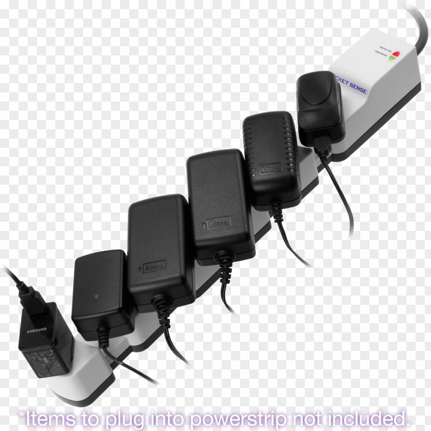 Surge Protector Electronics Accessory Product Design Angle PNG