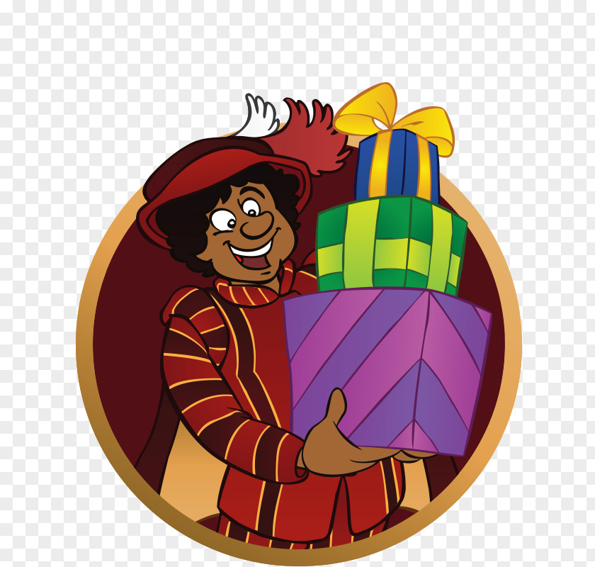 Team Members Cartoon Christmas Ornament Character PNG