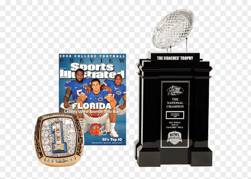 Tim Tebow, Brandon Spikes, Percy Harvin National Collegiate Athletic AssociationTim Tebow Heisman Trophy NCAA Football 12 Florida Gators 2008 Sports Illustrated Preview Autograph Replica Poster PNG