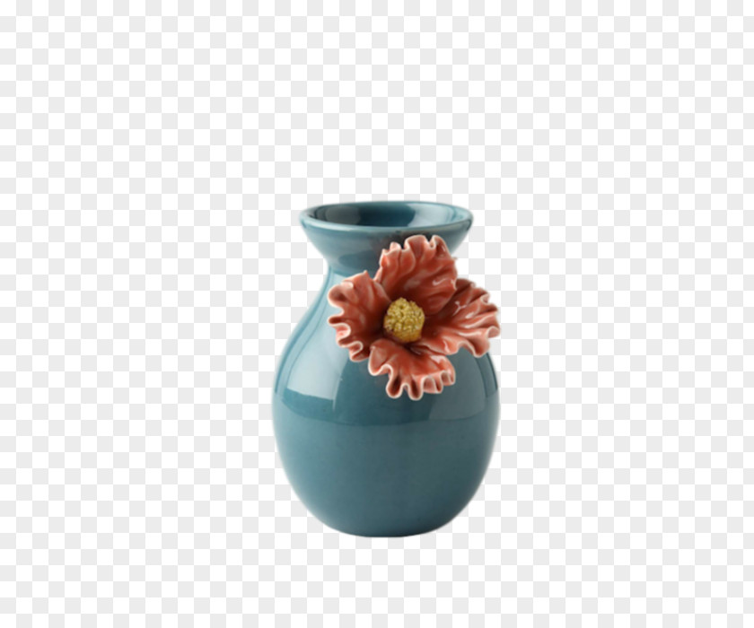 Vase Anthropologie Ceramic Glass Flower PNG