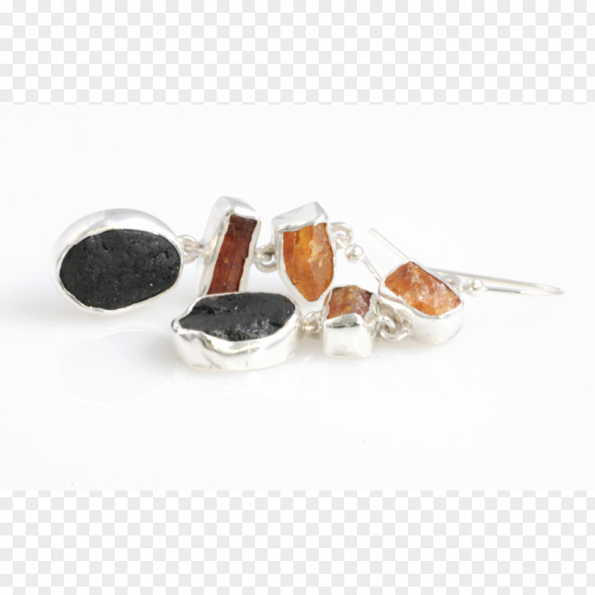 Gemstone Amber Silver PNG