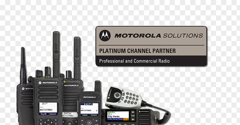 Radio Motorola Solutions Two-way Walkie-talkie Electronics PNG